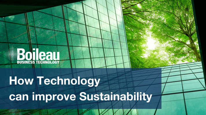 How Technology can improve Sustainability